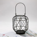 Modern Metal Romantic Candle Holder