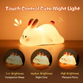 Cute LED Touch Rabbit Lamp