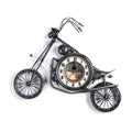 Iron Motorcycle Wall Clock