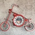 Iron Motorcycle Wall Clock